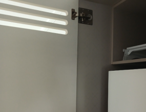 싱크대 문 경첩작업